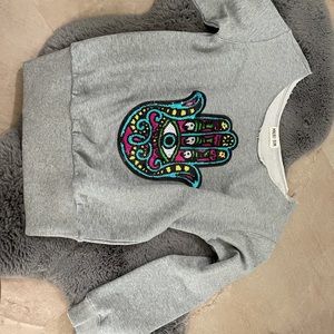 hamsa crew neck